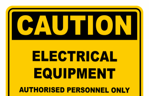 electrical warning signs