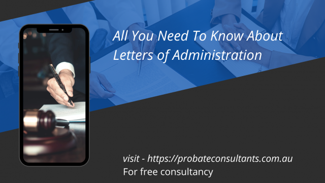 know about letters of administration